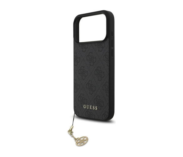 Guess 4G Charms Collection MagSafe do iPhone 17 Pro Max czarny - 1365478 - zdjęcie 4